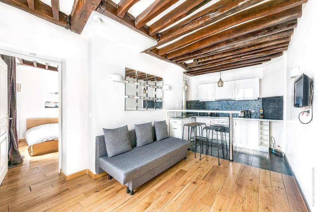 Pompidou - Archives 1Bdr Apartment Париж Екстериор снимка