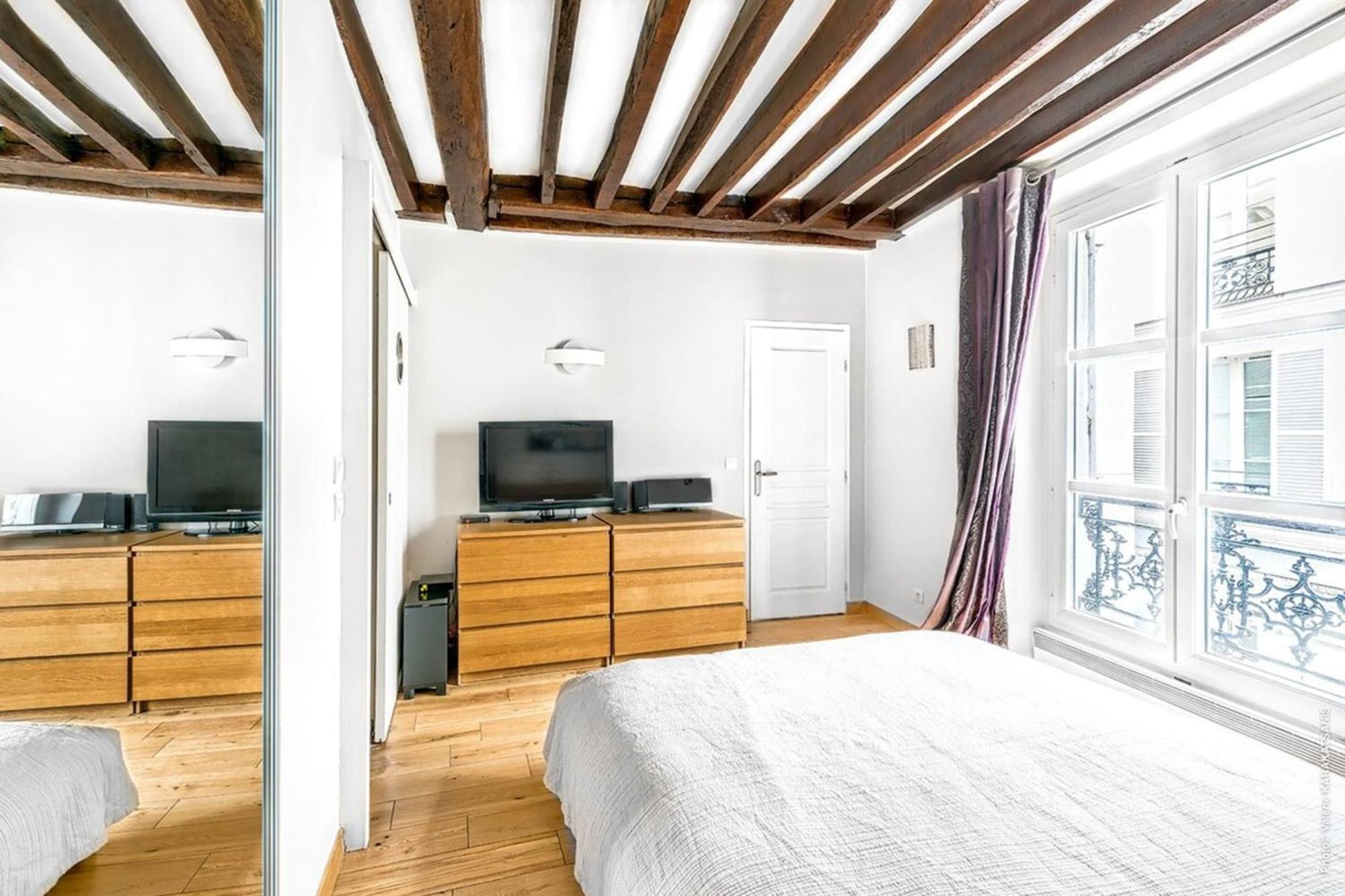 Pompidou - Archives 1Bdr Apartment Париж Екстериор снимка